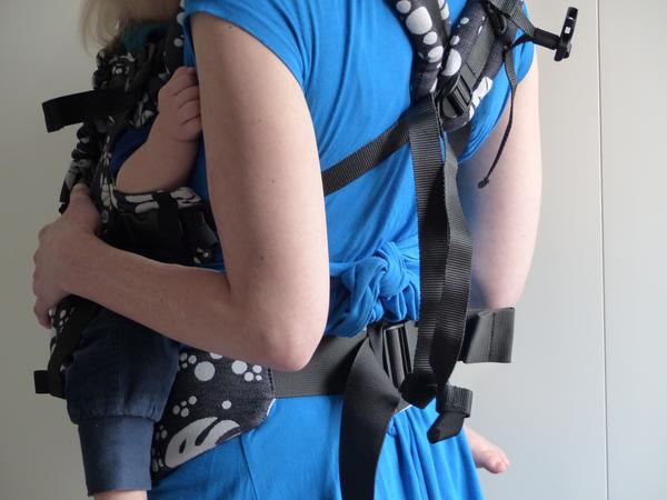 Photo of my back while carrying.