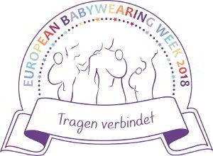 Das Logo der european babywearing week 2018.