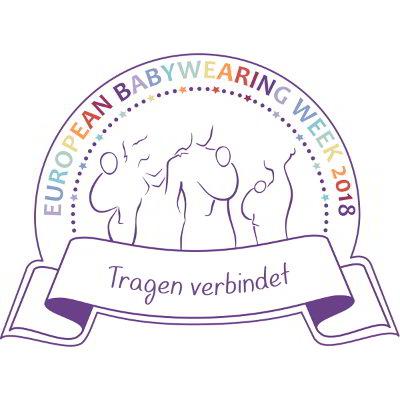 Logo der European Babywearing Week 2018